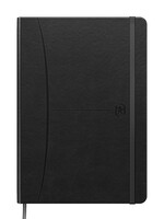 Oxford Notitieboek Oxford Signature A5 lijn 80vel zwart