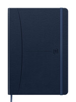 Oxford Carnet de notes Oxford Signature A5 ligné 80 feuilles bleu