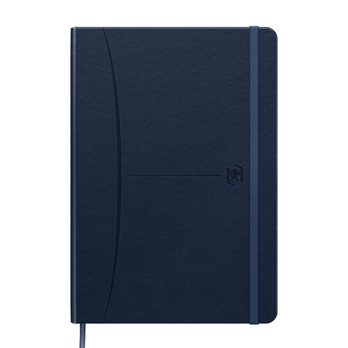 Oxford Carnet de notes Oxford Signature A5 ligné 80 feuilles bleu