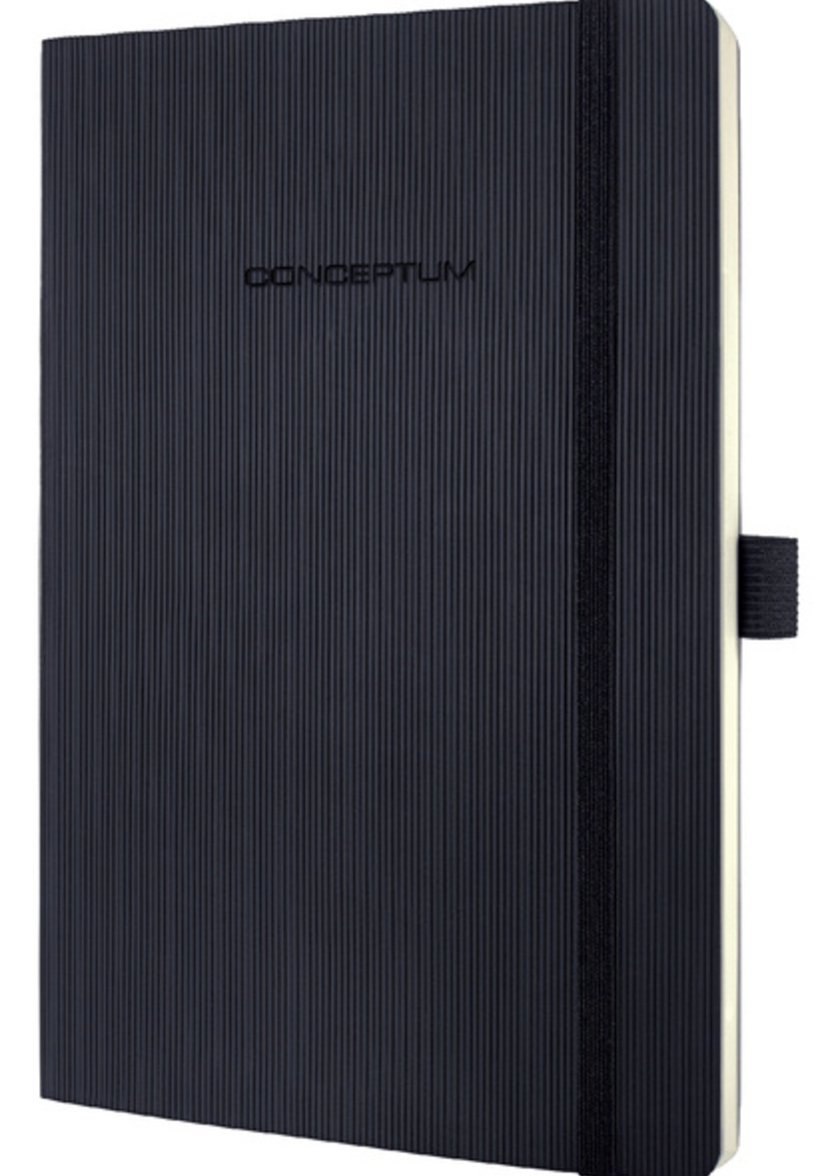 Sigel Carnet de notes Sigel Conceptum Pure A5 ligné 194 pages 80g noir