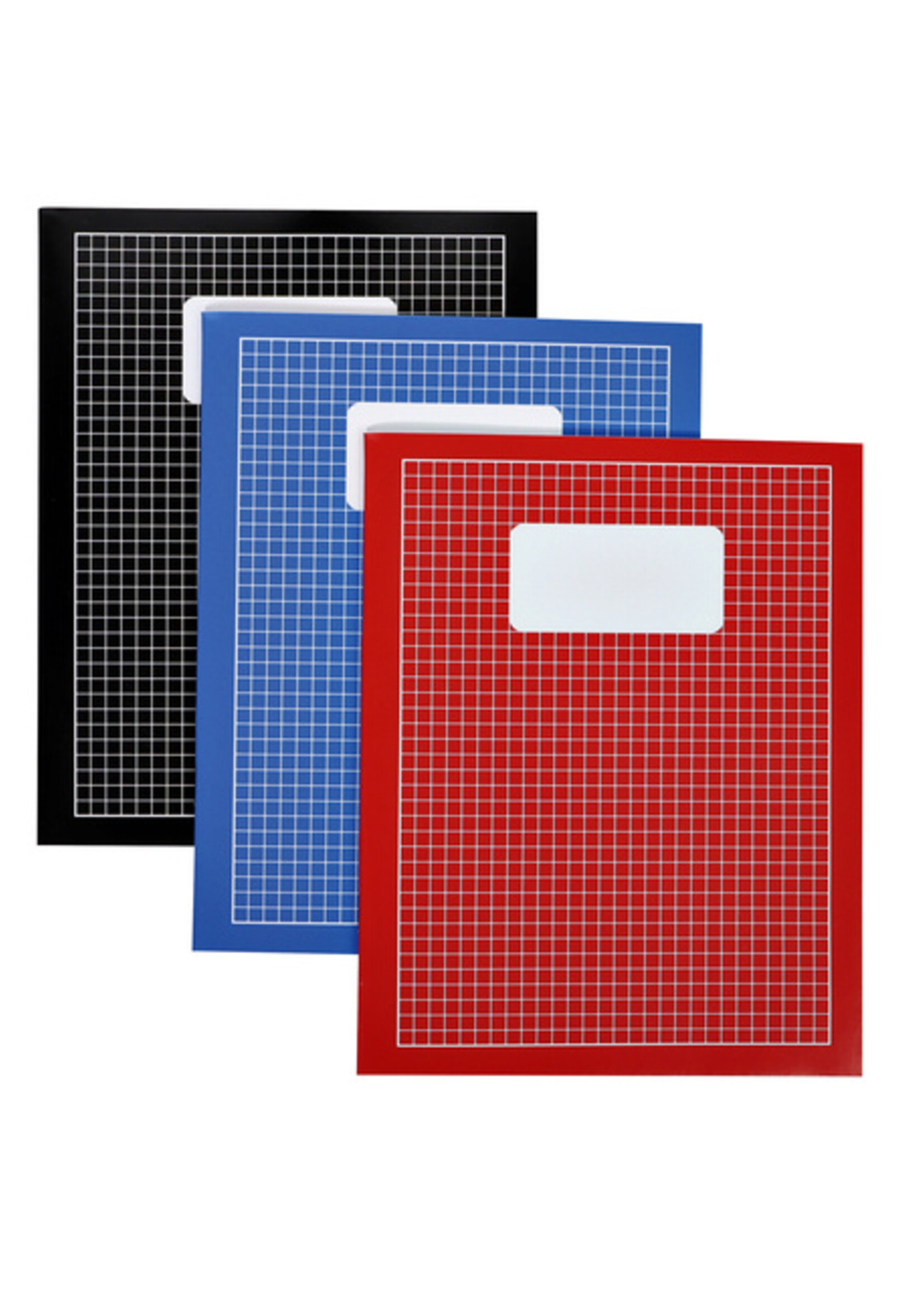 Qbasic Cahier Qbasic 210x165mm 80 feuilles carreaux 5mm assorti