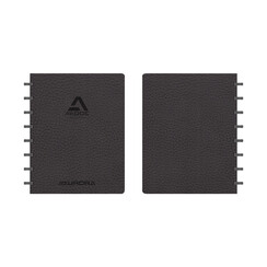 Cahier Adoc Business A5 carreau 5x5mm 144 pages 90g noir