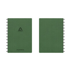 Cahier Adoc Business A4 carreau 5x5mm 144 pages 90g vert