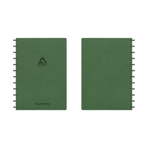 Aurora Schrift Adoc Business A4 ruit 5x5mm 144blz 90gr groen