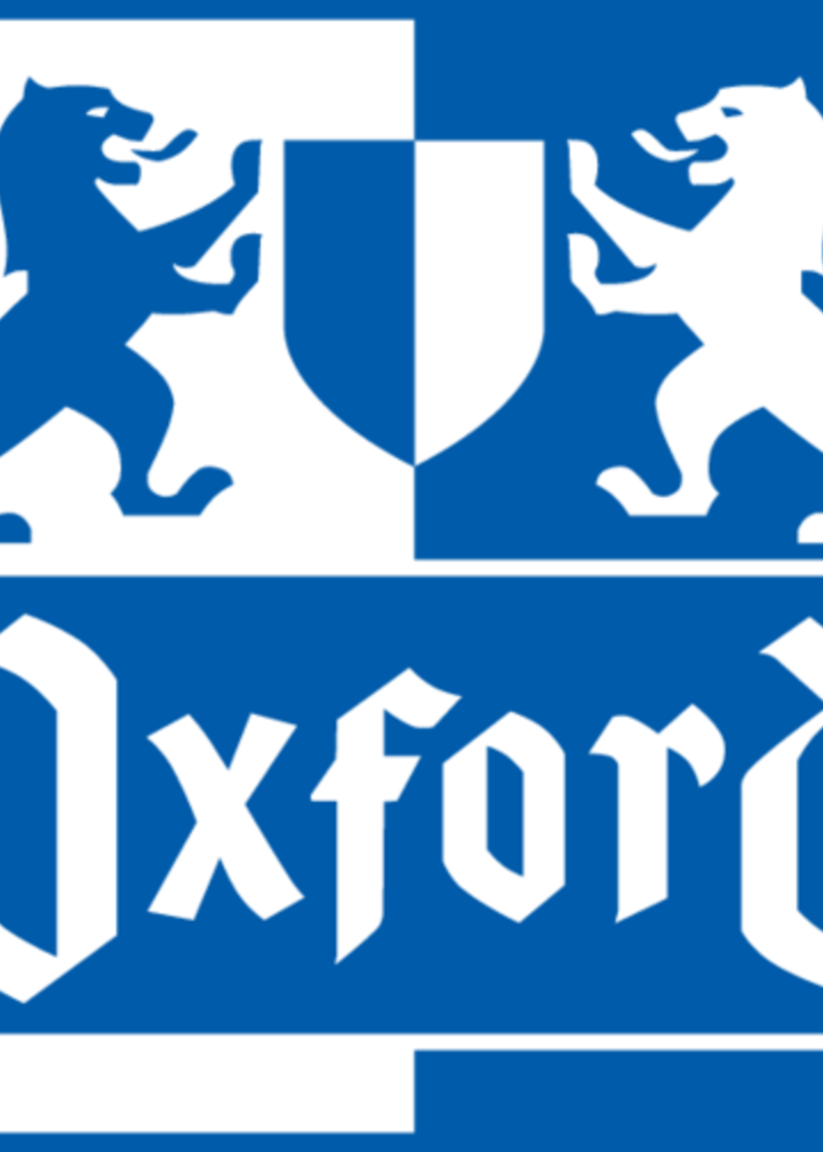Oxford Schrift Oxford School A4 ruit 5x5mm 72blz assorti