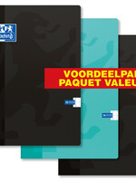 Oxford Cahier Oxford School A4 carreau 10x10mm 72 pages assorti