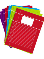 Verhaak Schrift Verhaak Trend A5 lijn 80blz 60gr assorti