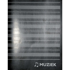 Cahier de musique Qbasic 165x210mm 36 pages