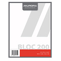 Aurora Bloc brouillon Aurora 210x270mm uni 200 feuilles