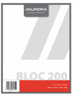 Aurora Bloc brouillon Aurora 210x270mm uni 200 feuilles