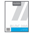 Aurora Kladblok Aurora 210x270mm ruit 5x5mm 200vel