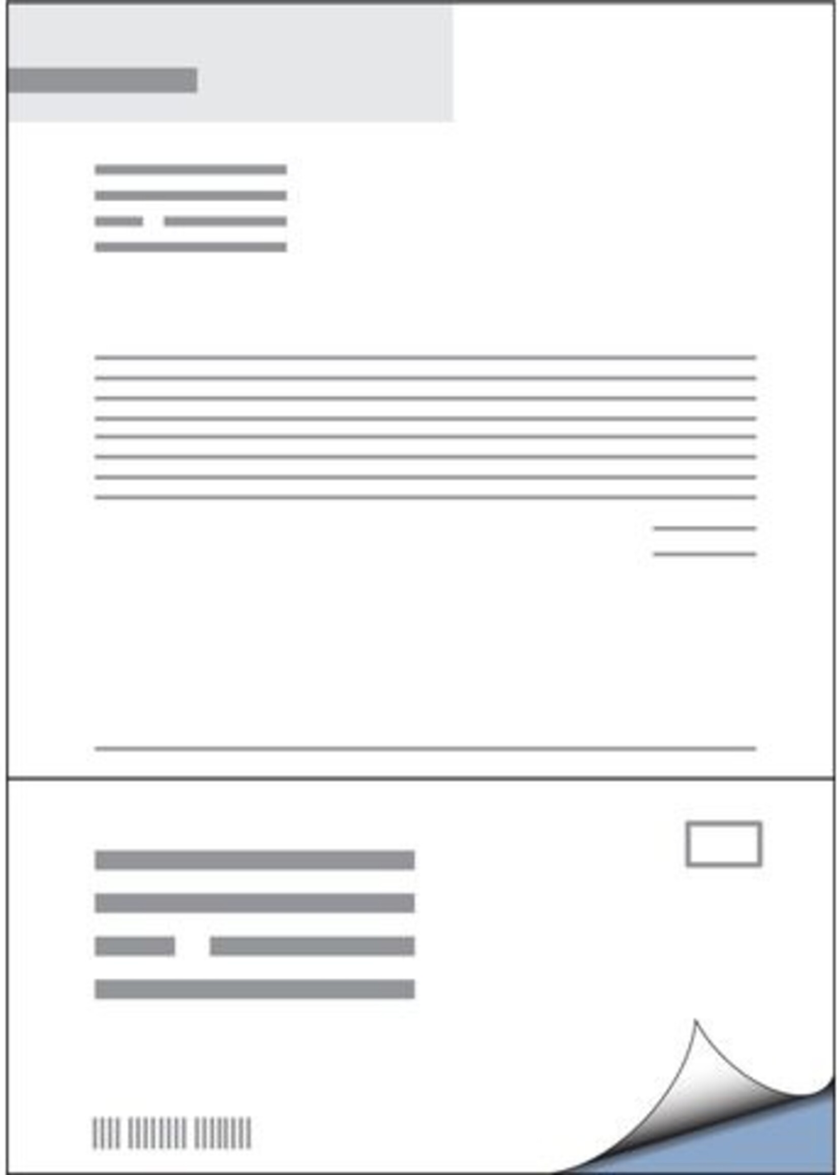 IEZZY Etiquette DHL IEZZY A4 1000 feuilles 210x162mm 1000 étiquettes