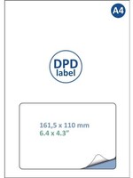 IEZZY Retourlabel DPD IEZZY A4 1.000 vel 161,5x100mm 1000 labels
