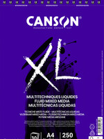 Canson Tekenblok Canson XL Fluid Mixed Media A4 30vel 250gr