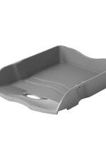 Han Corbeille à courrier HAN Re-LOOP A4 empilable & emboîtable gris