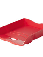 Han Corbeille à courrier HAN Re-LOOP A4 empilable & emboîtable rouge