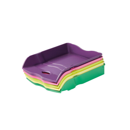 Han Corbeille à courrier HAN Re-LOOP A4 empilable & emboîtable noir