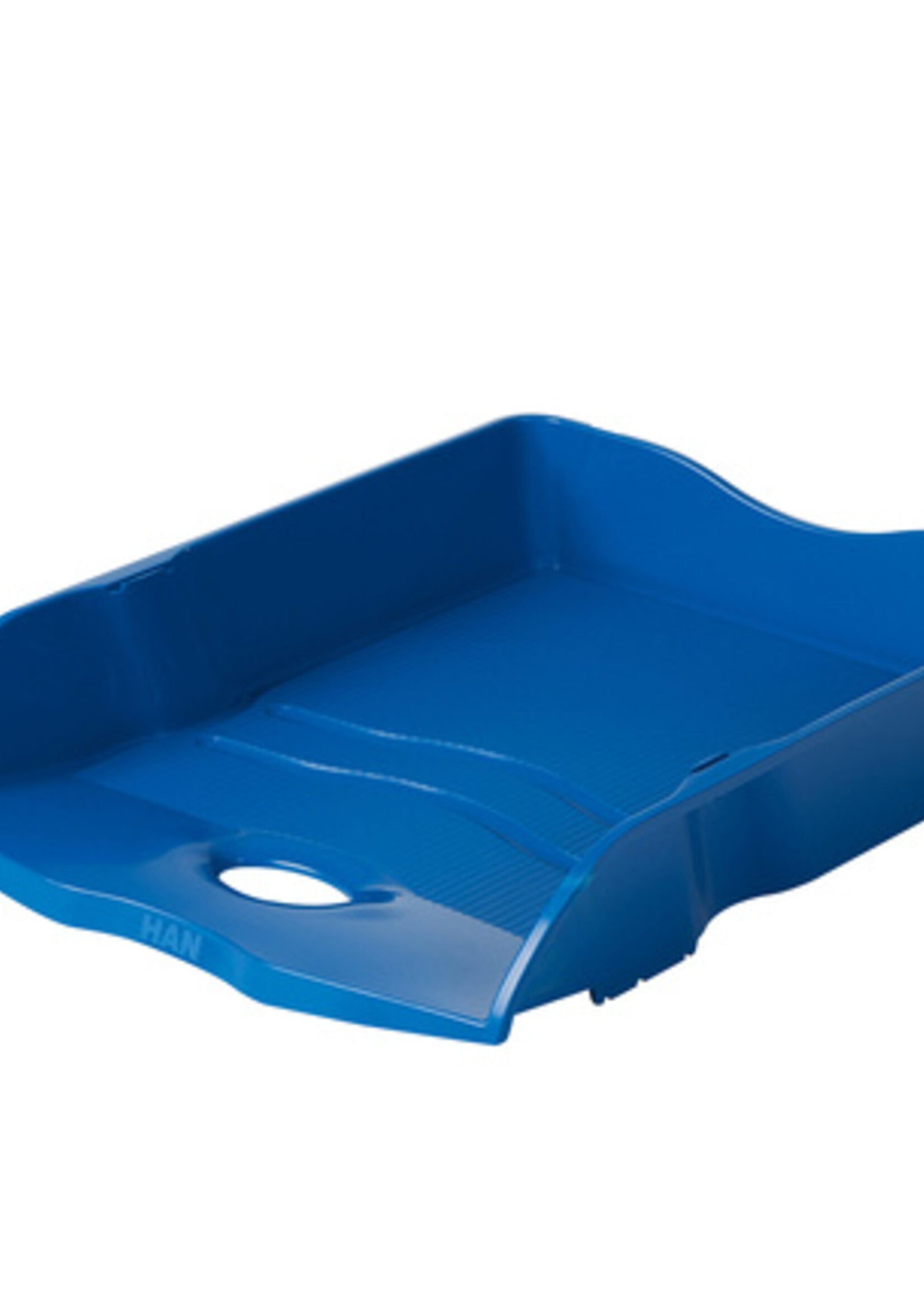 Han Corbeille à courrier HAN Re-LOOP A4 empilable & emboîtable bleu