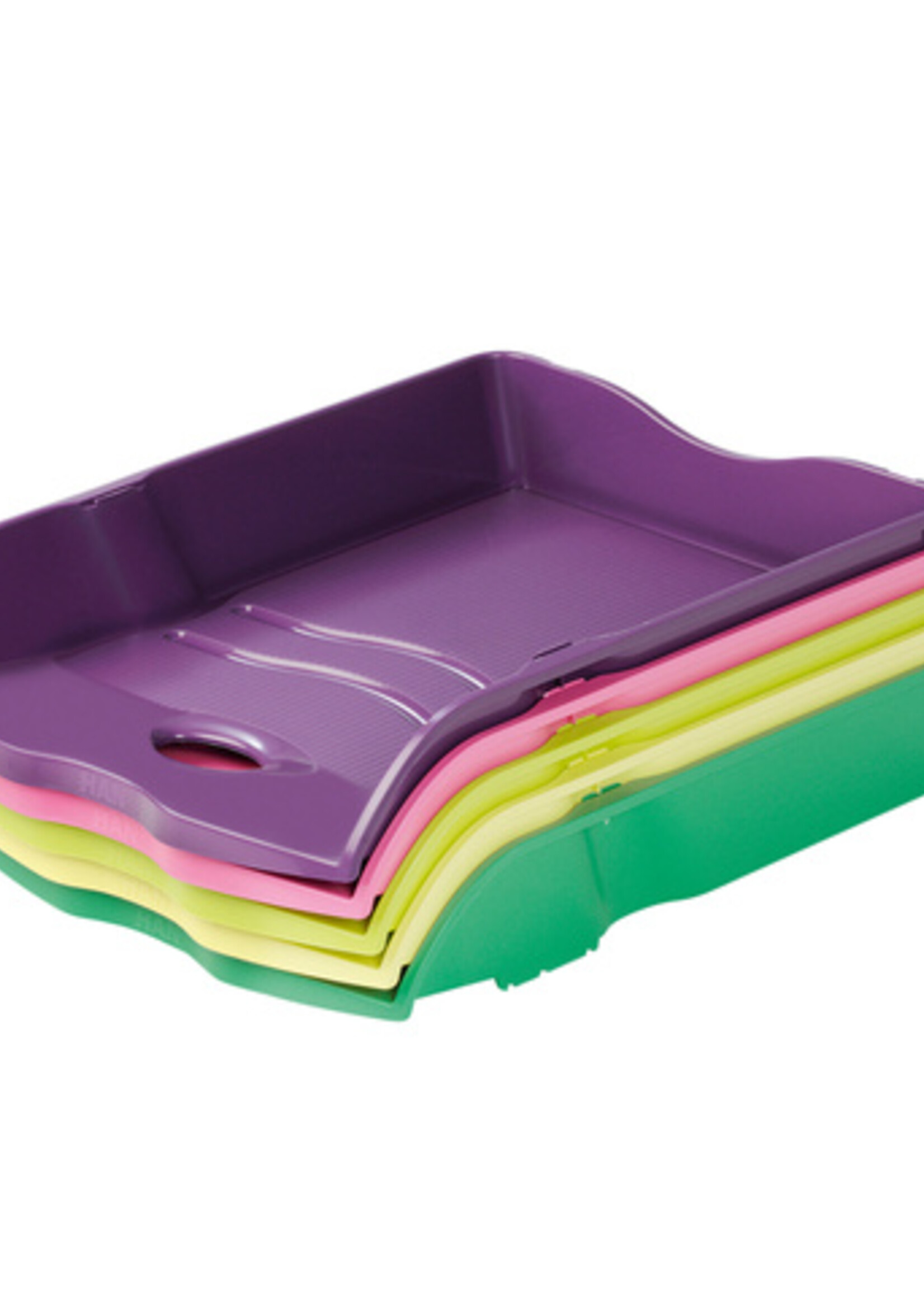 Han Corbeille à courrier HAN Re-LOOP A4 empilable & emboîtable bleu