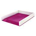 Leitz Brievenbak Leitz WOW wit/roze