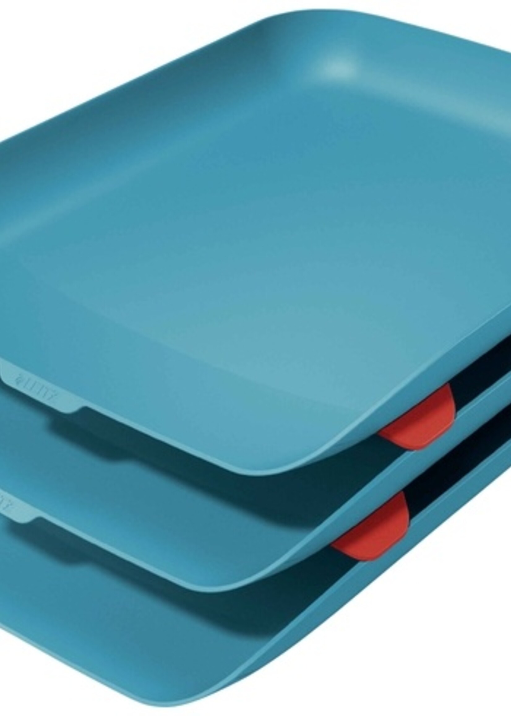 Leitz Brievenbak Leitz Cosy 3 stuks blauw