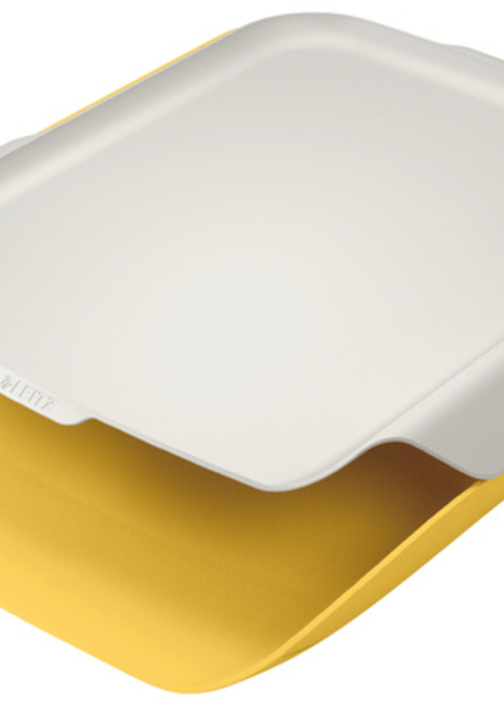 Leitz Corbeille à courrier Leitz Cosy avec organiseur de bureau jaune