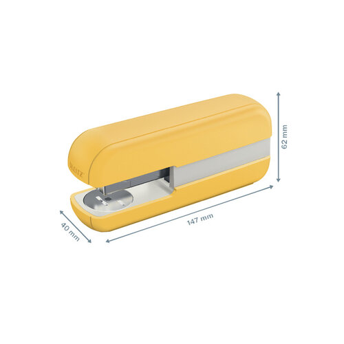 Leitz Agrafeuse Leitz Cosy 30 feuilles 24/6 jaune