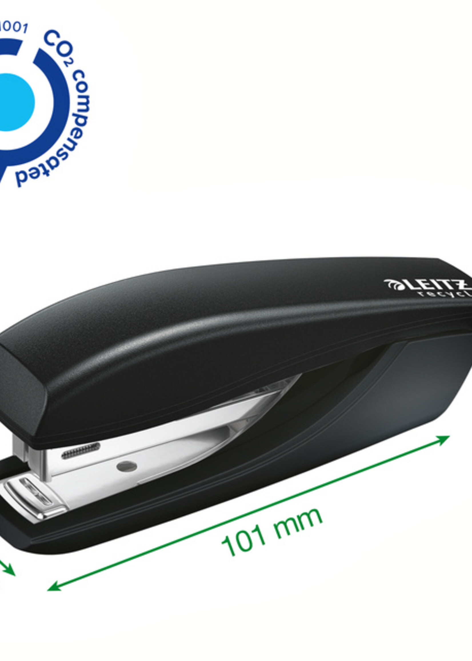 Leitz Agrafeuse Leitz NeXXt Recycle mini 10 feuilles noir