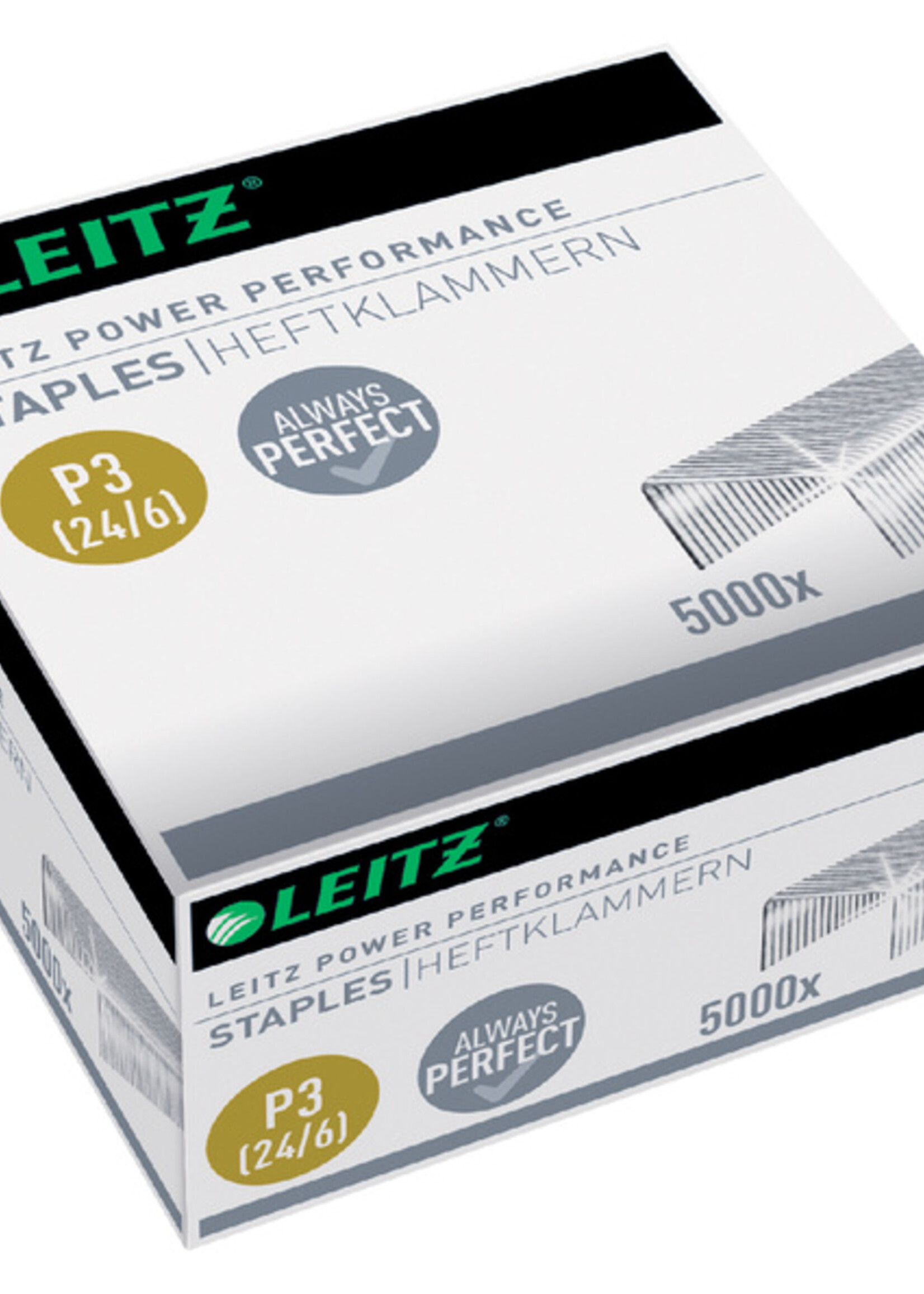 Leitz Nieten Leitz P3 24/6 verzinkt 5000 stuks