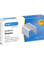 Rapesco Rapesco 24/6mm (22/6) Verzinkt Nieten (doos 5000)