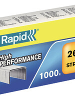 Rapid Agrafes Rapid 26/6 galvanisé strong 1000 pcs