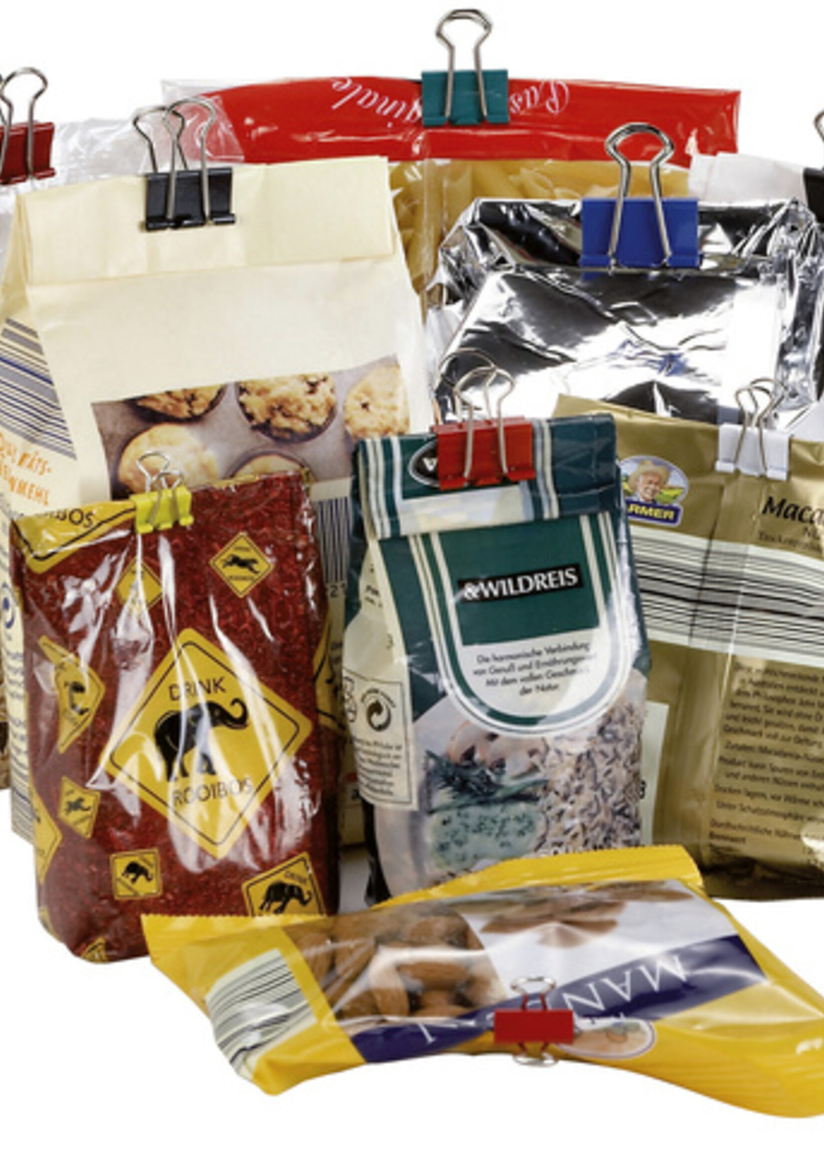 MAUL Pince à papier MAUL 215 Foldback 32mm capacité 7mm assorti