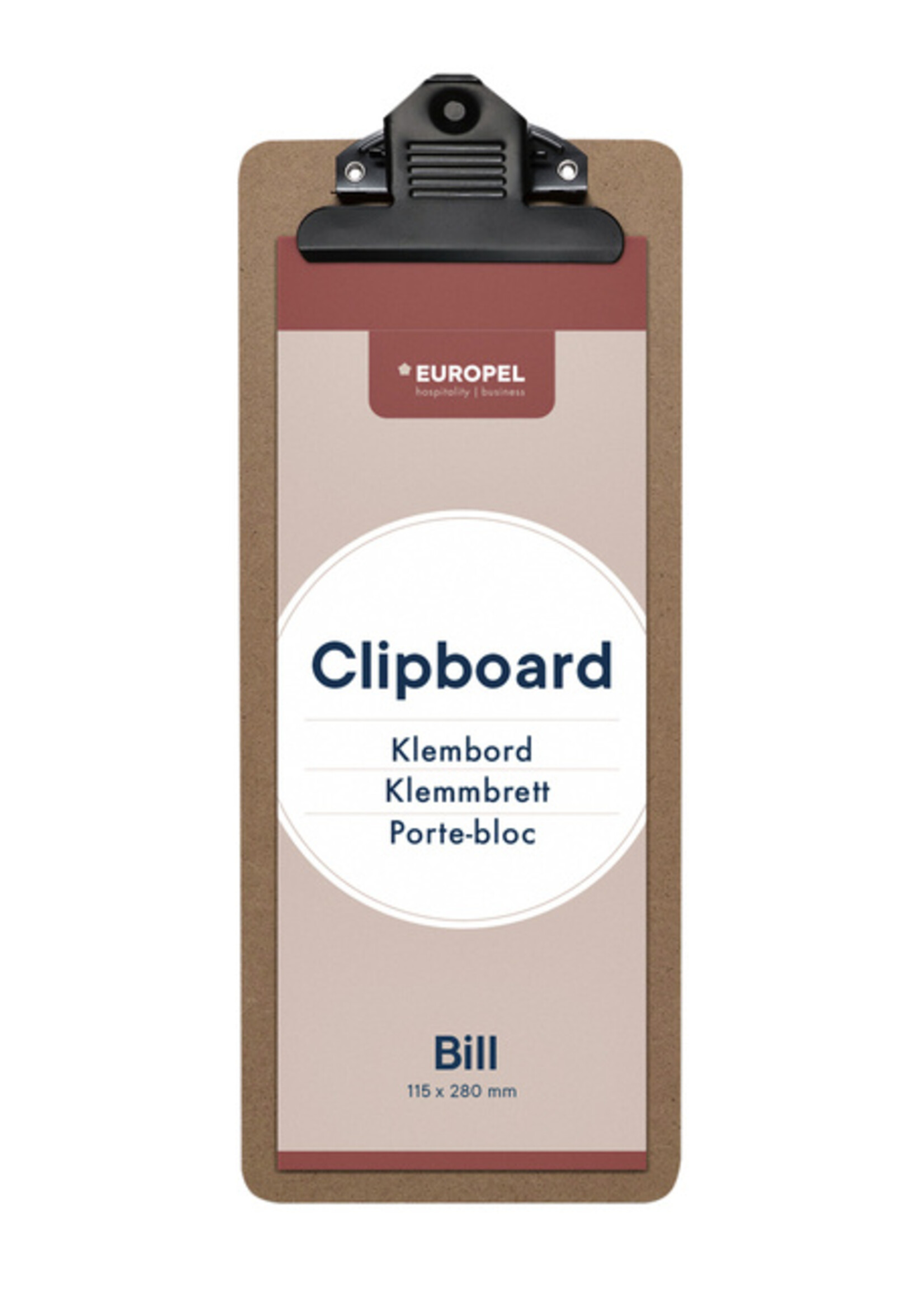 Europel Klembord Europel rekening hout