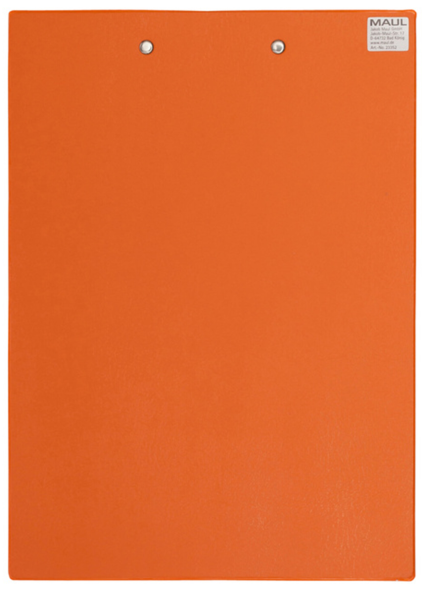 MAUL Klembord MAUL A4 staand neon oranje