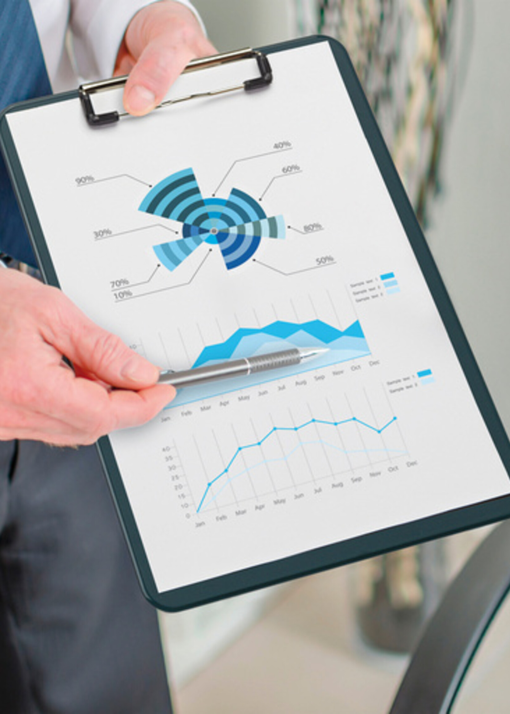 MAUL Porte-bloc MAUL A4 portrait avec plastique noir