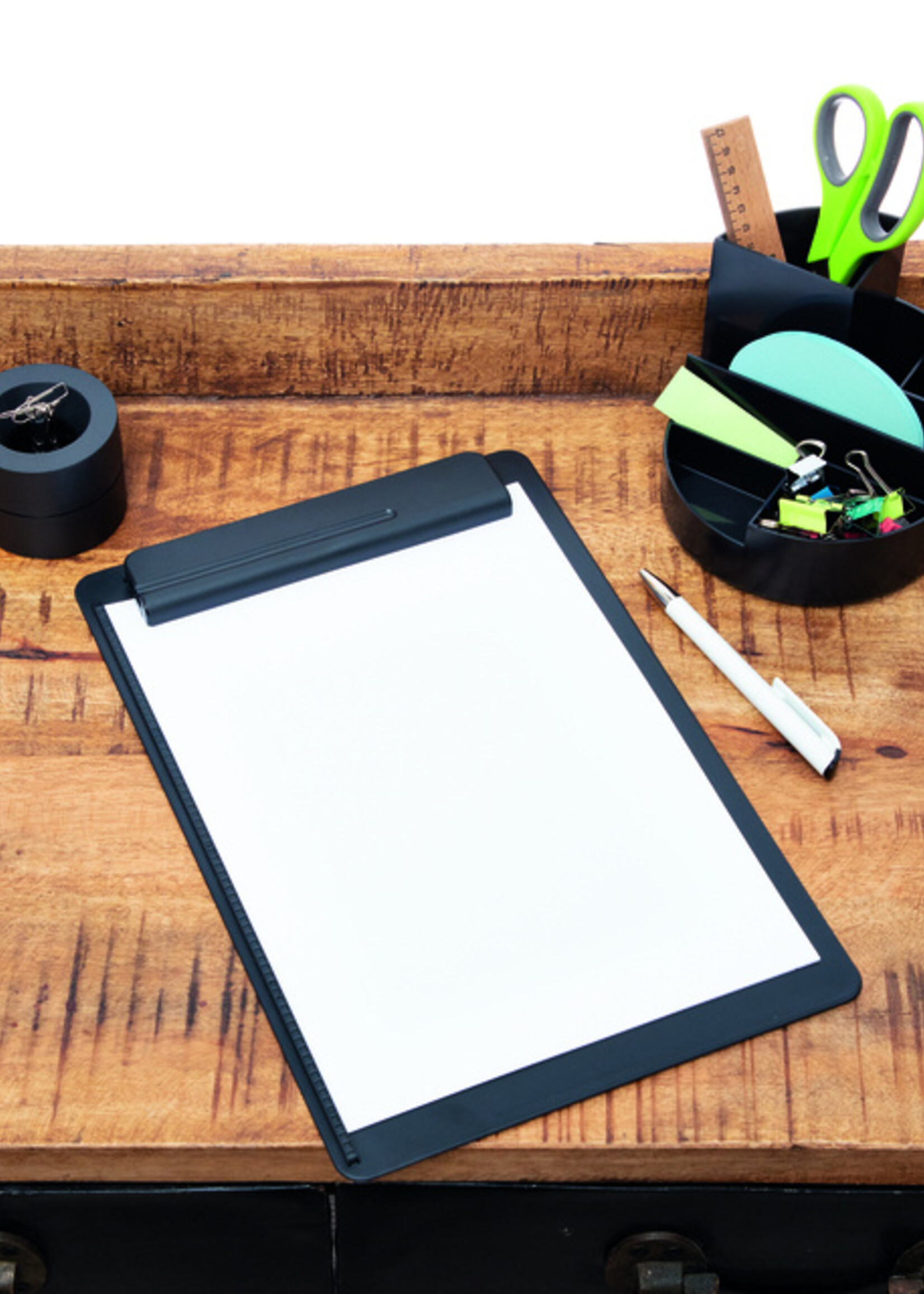 MAUL Klembord MAULgo uni Blauwe Engel recycled A4 staand zwart