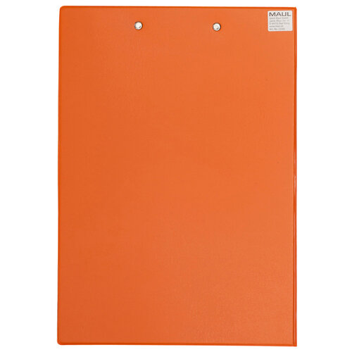 MAUL Klembordmap MAUL A4 staand met penlus neon oranje