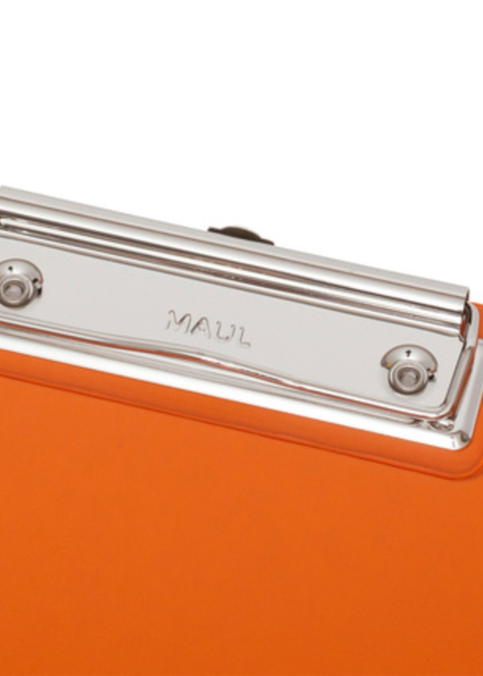 MAUL Klembordmap MAUL A4 staand met penlus neon oranje