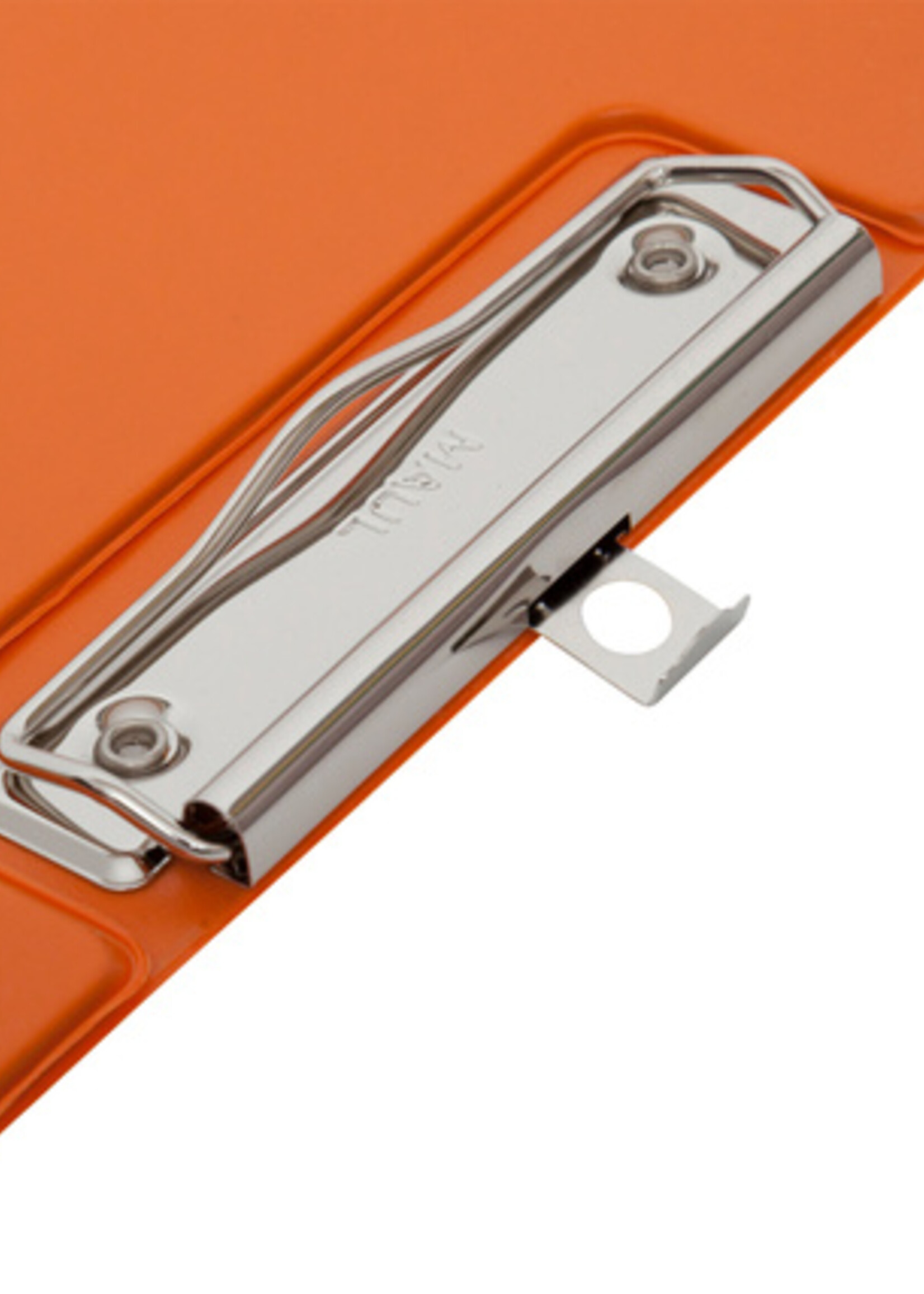 MAUL Klembordmap MAUL A4 staand met penlus neon oranje