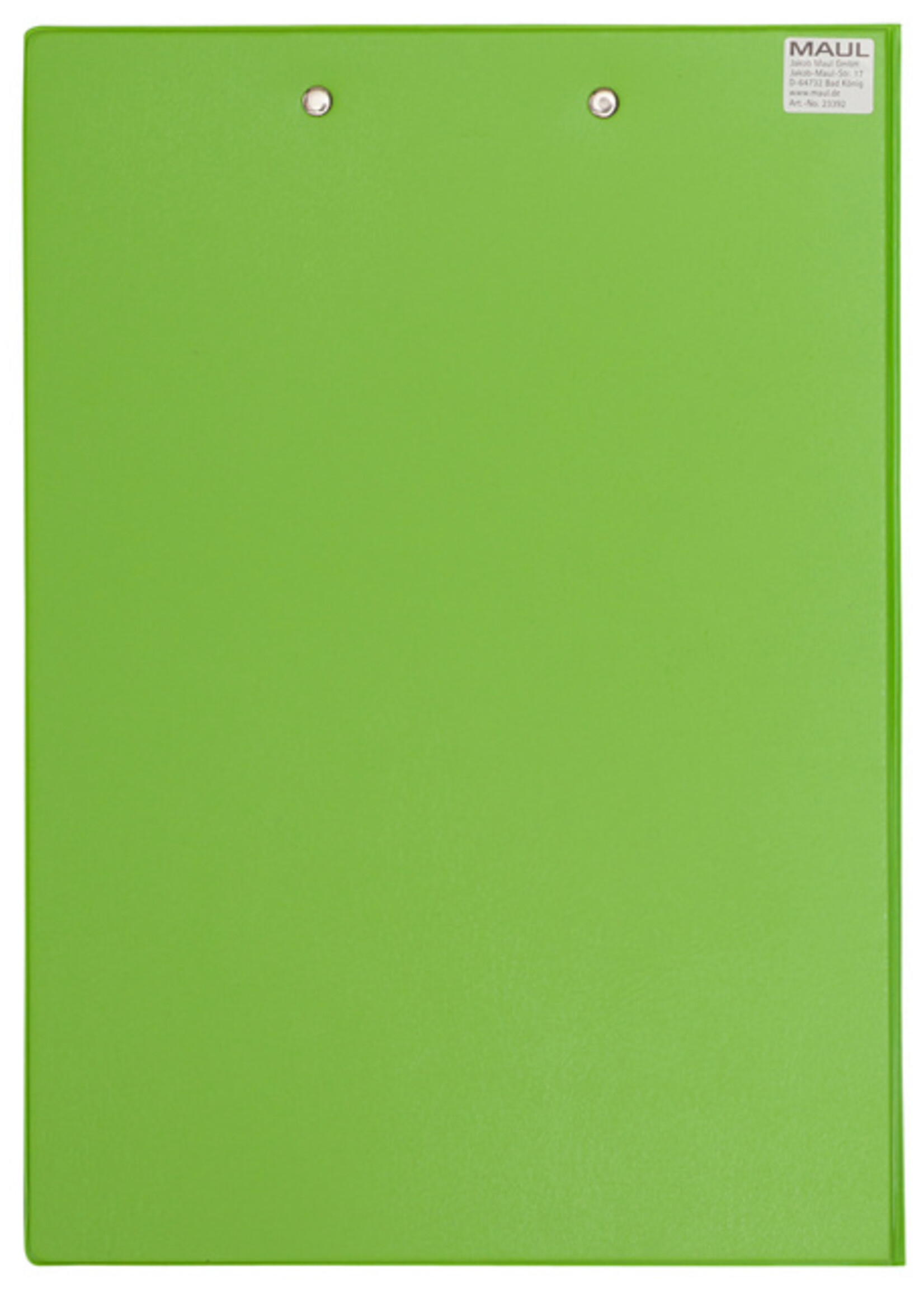 MAUL Porte-bloc à rabat Maul A4 portrait avec boule-stylo néon vert