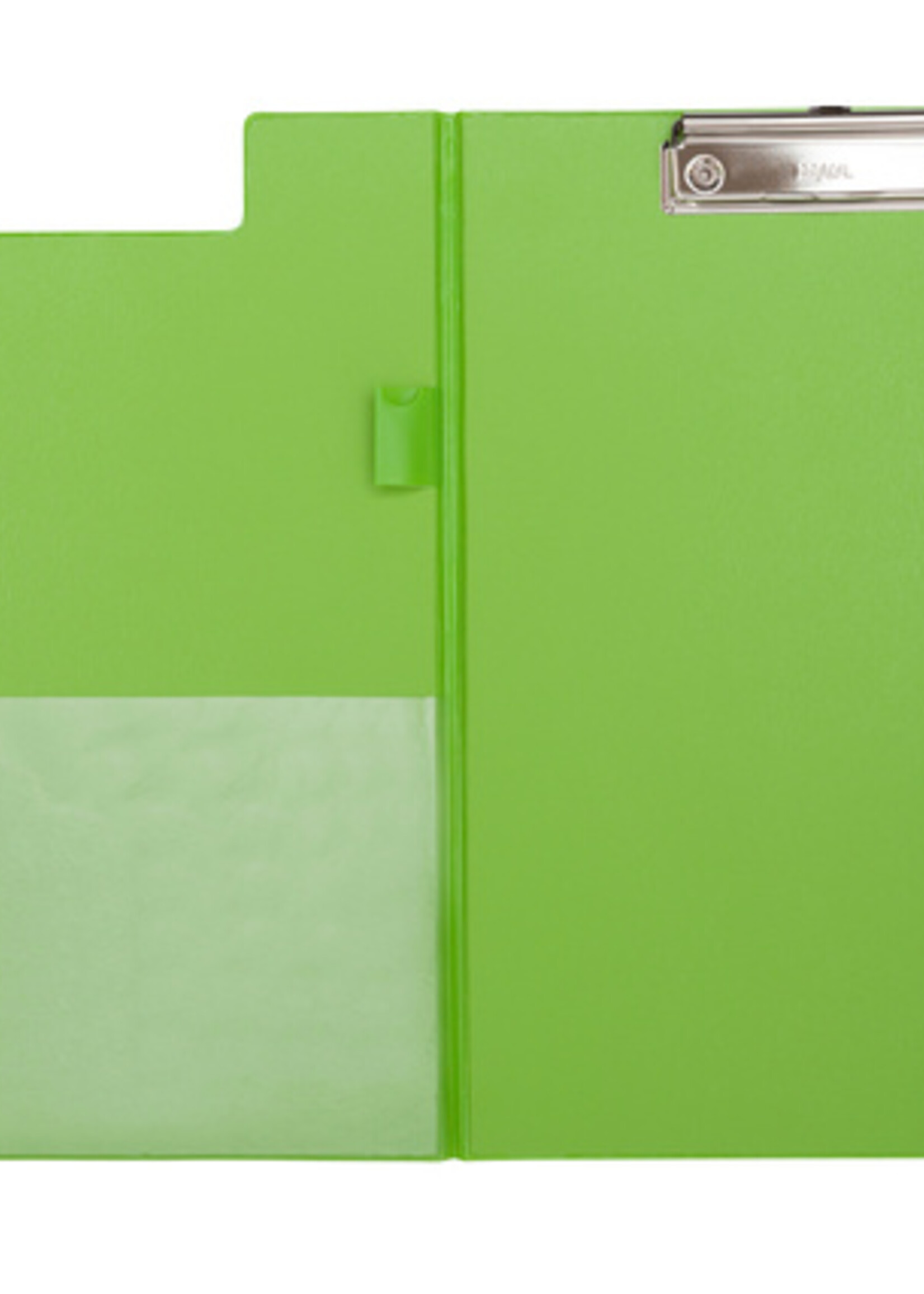 MAUL Porte-bloc à rabat Maul A4 portrait avec boule-stylo néon vert