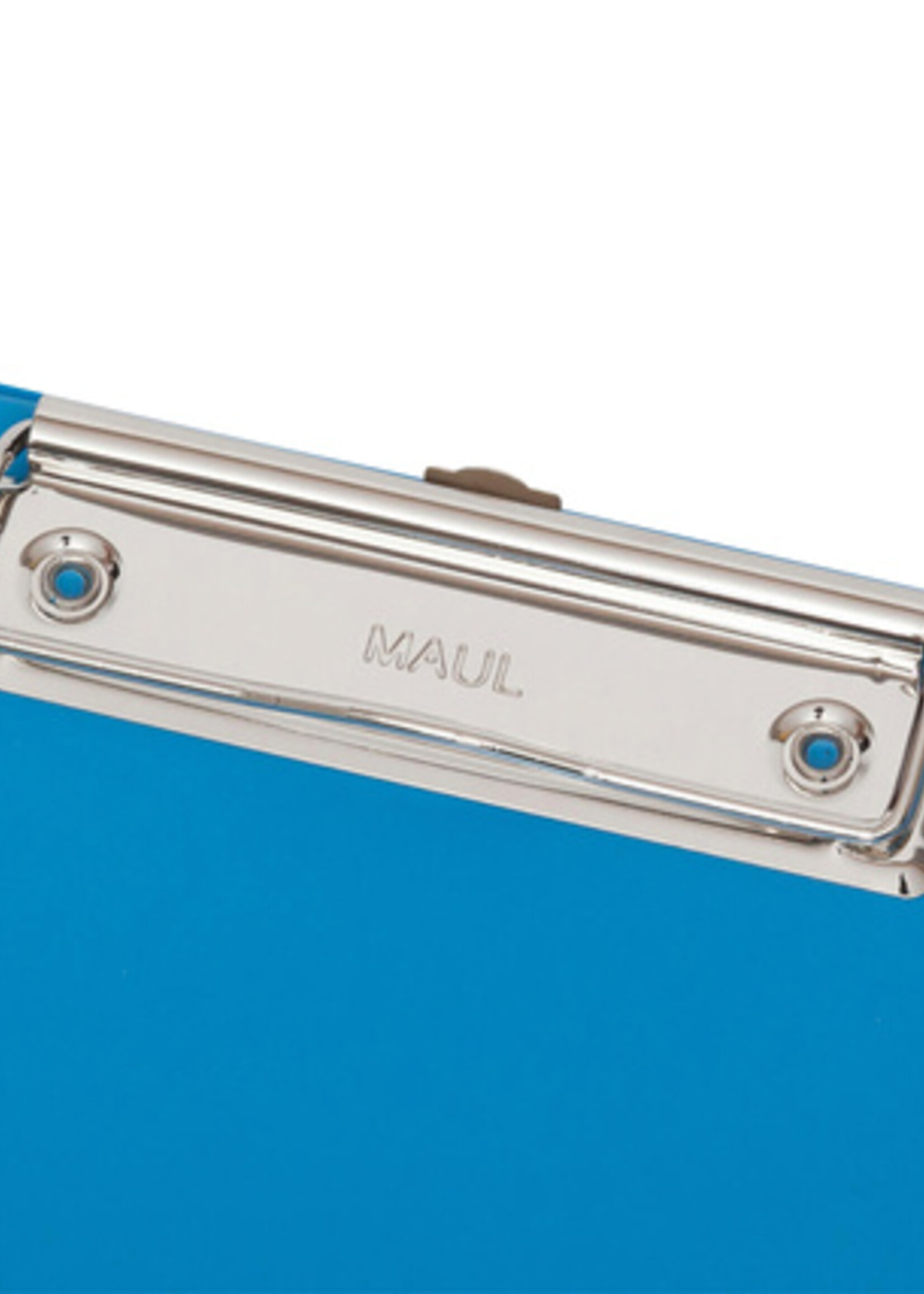 MAUL Porte-bloc avec rabat MAUL A4 portrait avec boucle-stylo bleu clair