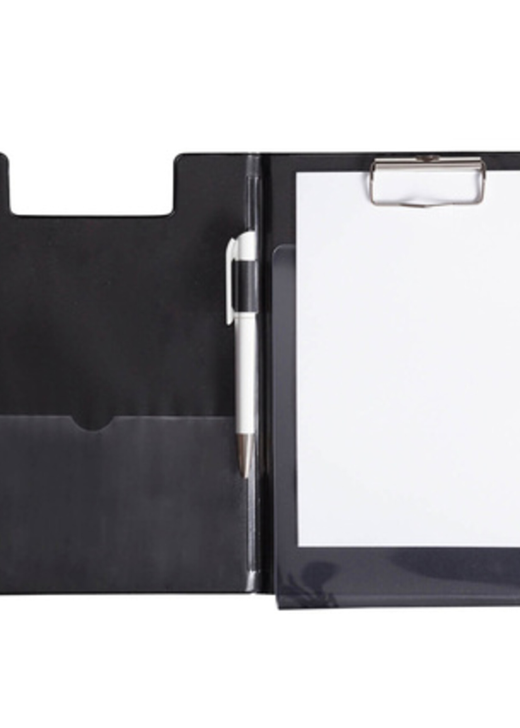 MAUL Porte-bloc à rabat  MAUL A5 Portrait bague porte-stylo noir