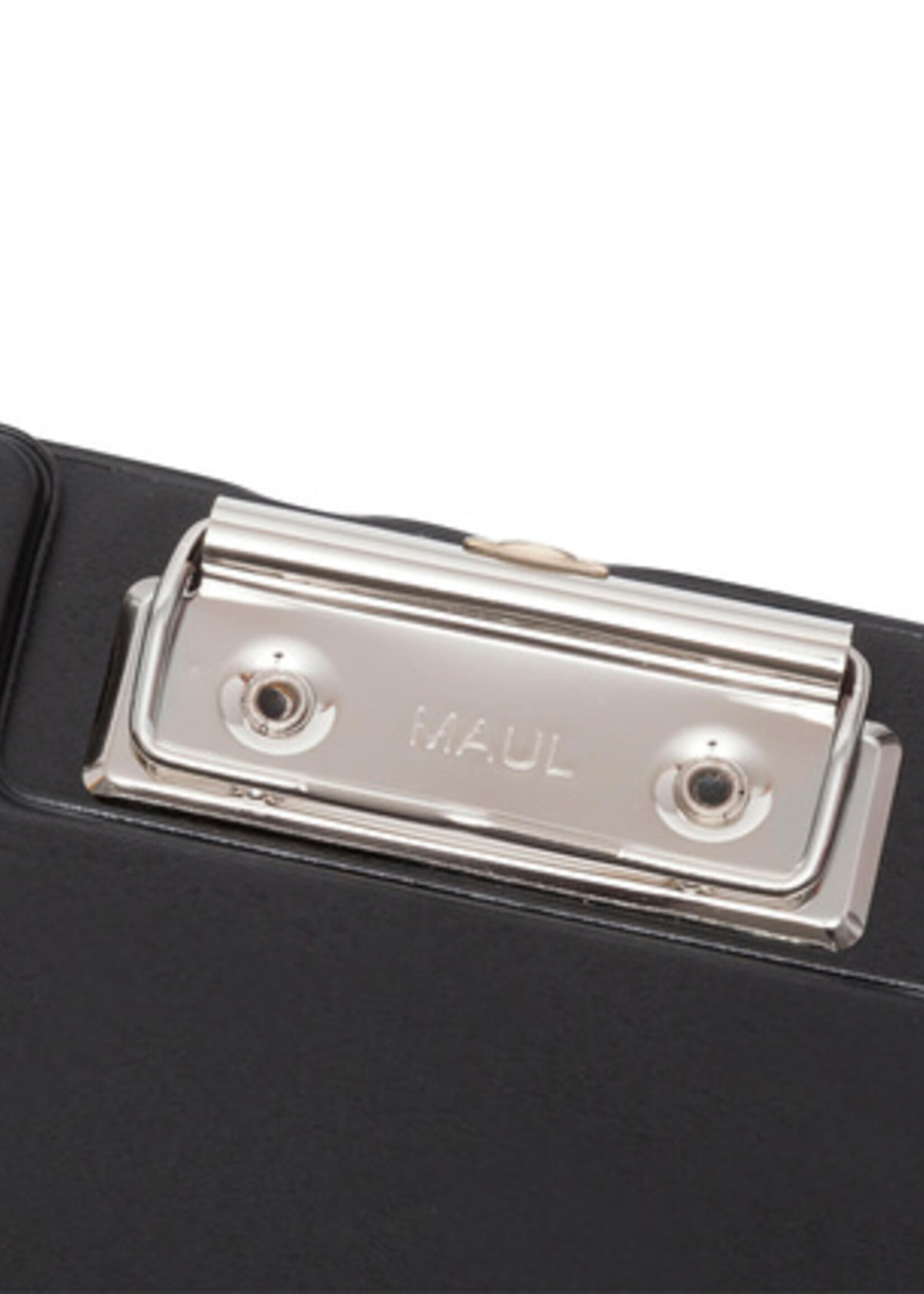 MAUL Porte-bloc à rabat  MAUL A5 Portrait bague porte-stylo noir