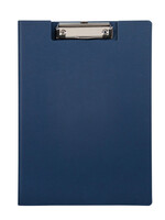 MAUL Porte-bloc à rabat MAULbalance A4 carton renforcé dos 8mm bleu