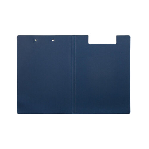 MAUL Porte-bloc à rabat MAULbalance A4 carton renforcé dos 8mm bleu