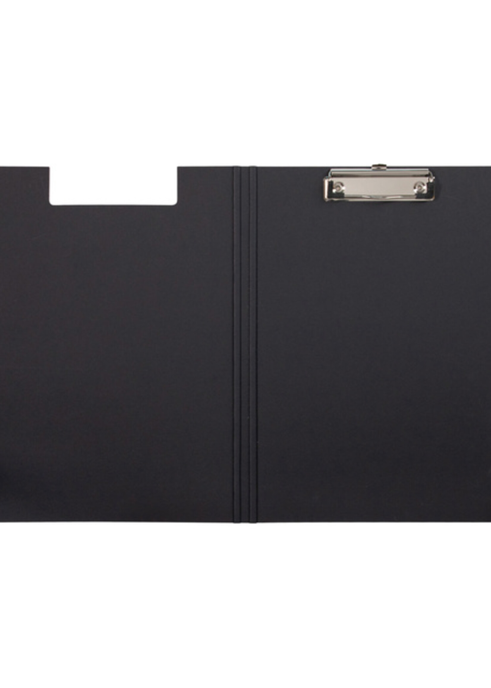 MAUL Porte-bloc à rabat MAULbalance A4 carton renforcé dos 8mm noir