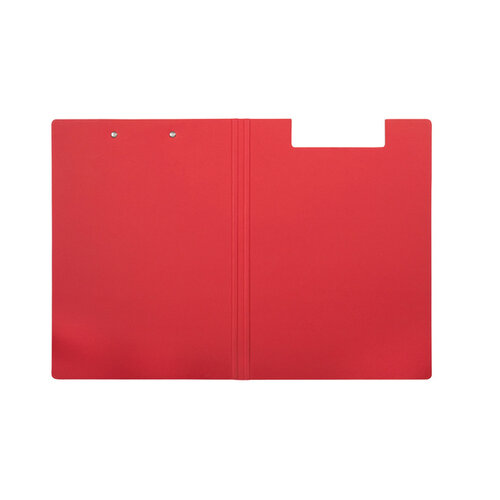 MAUL Porte-bloc à rabat MAULbalance A4 portrait carton renforcé dos 8mm rouge