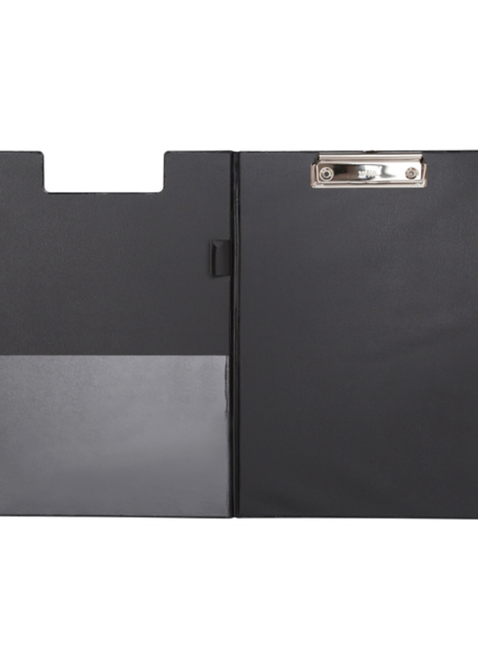 MAUL Porte-bloc à rabat MAULpoly A4 portrait film PP noir