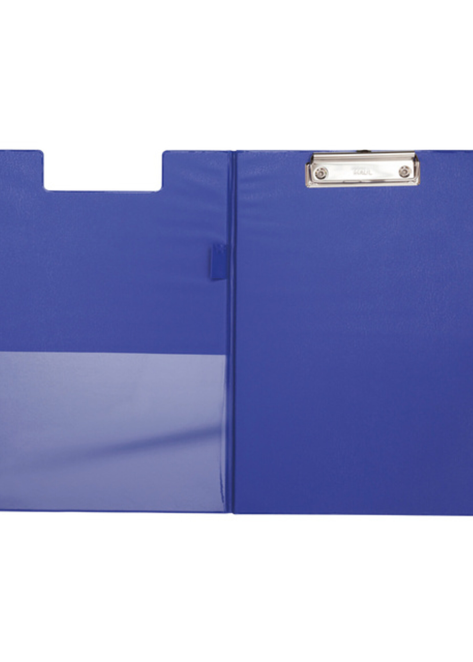 MAUL Klembordmap MAULpoly A4 staand PP-folie blauw